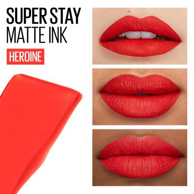 Maybelline Superstay Matte Ink Liquid Rúž pre ženy 5 ml Odtieň 25 Heroine