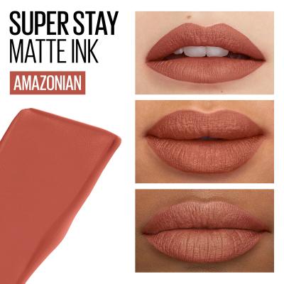 Maybelline Superstay Matte Ink Liquid Rúž pre ženy 5 ml Odtieň 70 Amazonian