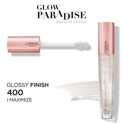 L&#039;Oréal Paris Glow Paradise Balm In Gloss Lesk na pery pre ženy 7 ml Odtieň 400 I Maximize