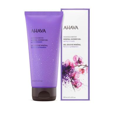 AHAVA Deadsea Water Mineral Shower Gel Spring Blossom Sprchovací gél pre ženy 200 ml