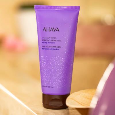 AHAVA Deadsea Water Mineral Shower Gel Spring Blossom Sprchovací gél pre ženy 200 ml