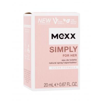 Mexx Simply Toaletná voda pre ženy 20 ml