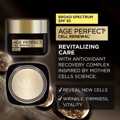 L&#039;Oréal Paris Age Perfect Cell Renew Day Cream SPF30 Denný pleťový krém pre ženy 50 ml