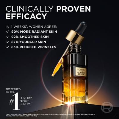 L&#039;Oréal Paris Age Perfect Cell Renew Midnight Serum Pleťové sérum pre ženy 30 ml