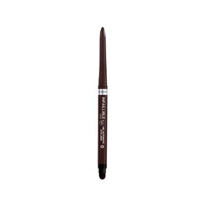 L&#039;Oréal Paris Infaillible Grip 36H Gel Automatic Eye Liner Ceruzka na oči pre ženy 1,2 g Odtieň 004 Brown Denim