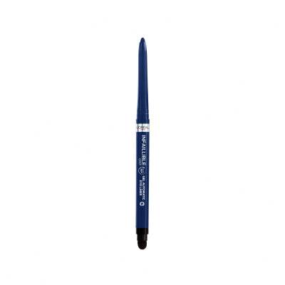 L&#039;Oréal Paris Infaillible Grip 36H Gel Automatic Eye Liner Ceruzka na oči pre ženy 1,2 g Odtieň 005 Blue Jersey