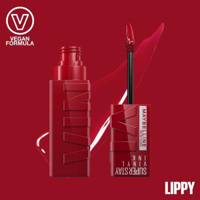 Maybelline Super Stay Vinyl Ink Liquid Rúž pre ženy 4,2 ml Odtieň 10 Lippy