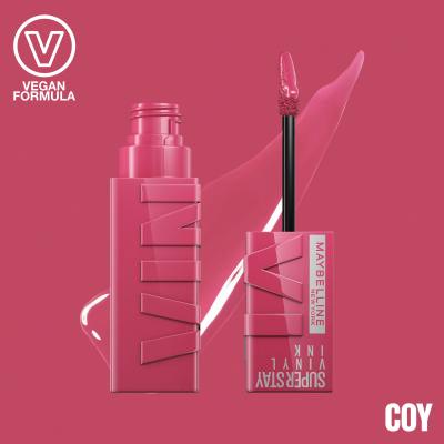 Maybelline Superstay Vinyl Ink Liquid Rúž pre ženy 4,2 ml Odtieň 20 Coy