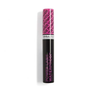 Revolution Relove Power Lash Volume Waterproof Špirála pre ženy 8 ml Odtieň Black