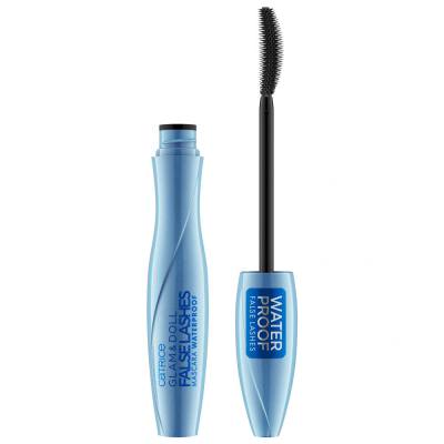 Catrice Glam &amp; Doll False Lashes Waterproof Špirála pre ženy 10 ml Odtieň 010 Black