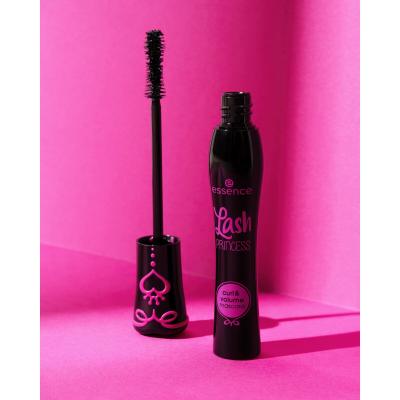 Essence Lash Princess Curl &amp; Volume Špirála pre ženy 12 ml Odtieň Black