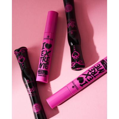 Essence Lash Princess Curl &amp; Volume Špirála pre ženy 12 ml Odtieň Black