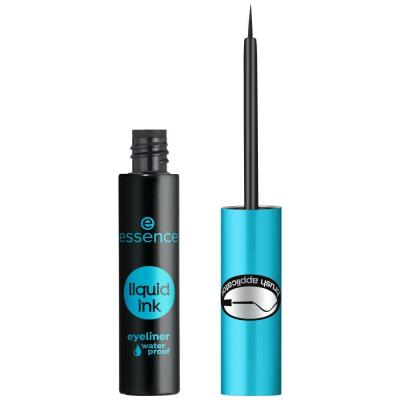 Essence Liquid Ink Eyeliner Waterproof Očná linka pre ženy 3 ml Odtieň Black