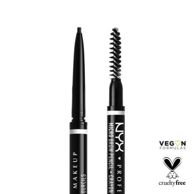 NYX Professional Makeup Micro Brow Pencil Ceruzka na obočie pre ženy 0,09 g Odtieň 08 Black