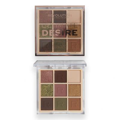 Makeup Revolution London Ultimate Desire Očný tieň pre ženy 8,1 g Odtieň Stripped Khaki