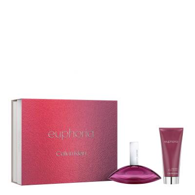 Calvin Klein Euphoria SET1 Darčeková kazeta parfumovaná voda 100 ml + telové mlieko 100 ml