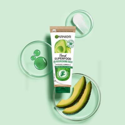 Garnier Hand Superfood 48h Nourishing Balm Krém na ruky pre ženy 75 ml