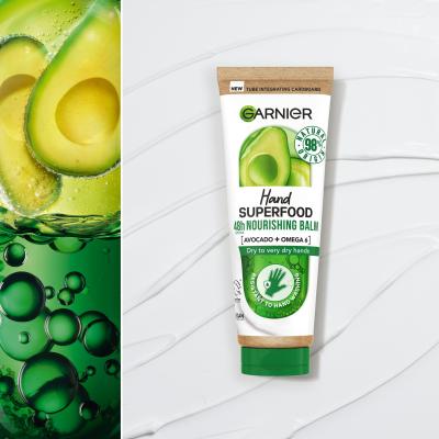 Garnier Hand Superfood 48h Nourishing Balm Krém na ruky pre ženy 75 ml