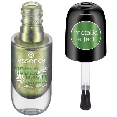 Essence Hidden Jungle Lak na nechty pre ženy 8 ml Odtieň 06 Magical Emerald