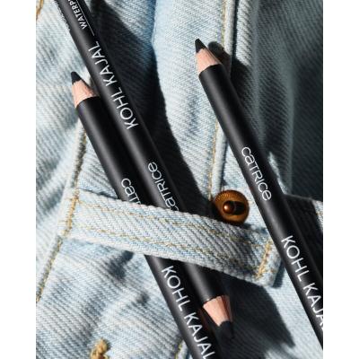 Catrice Kohl Kajal Waterproof Ceruzka na oči pre ženy 0,78 g Odtieň 010 Check Chic Black