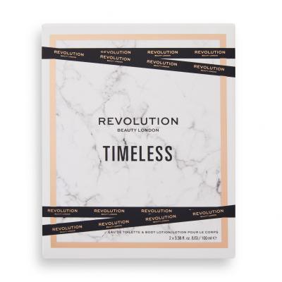 Revolution Timeless Darčeková kazeta toaletná voda 100 ml + telové mlieko 100 ml