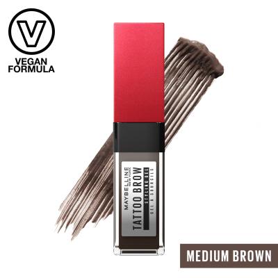 Maybelline Tattoo Brow 36H Styling Gel Gél a pomáda na obočie pre ženy 6 ml Odtieň 257 Medium Brown