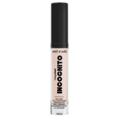 Wet n Wild MegaLast Incognito All-Day Full Coverage Concealer Korektor pre ženy 5,5 ml Odtieň Light Beige