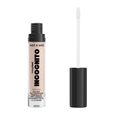 Wet n Wild MegaLast Incognito All-Day Full Coverage Concealer Korektor pre ženy 5,5 ml Odtieň Light Beige