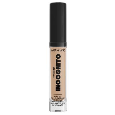 Wet n Wild MegaLast Incognito All-Day Full Coverage Concealer Korektor pre ženy 5,5 ml Odtieň Medium Neutral