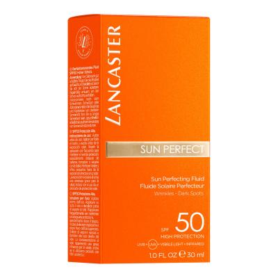 Lancaster Sun Perfect Sun Perfecting Fluid SPF50 Opaľovací prípravok na tvár pre ženy 30 ml