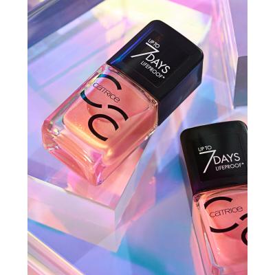 Catrice Iconails Lak na nechty pre ženy 10,5 ml Odtieň 147 Glitter N&#039; Rosé