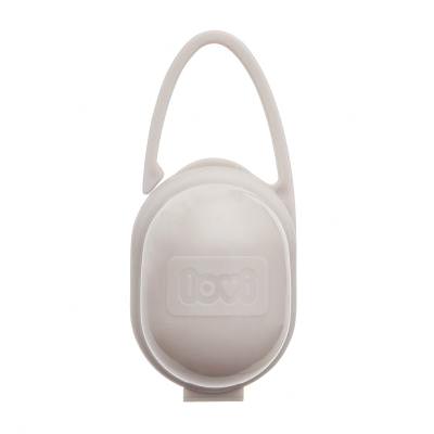 LOVI Soother Container Beige Púzdro na cumlík pre deti 1 ks