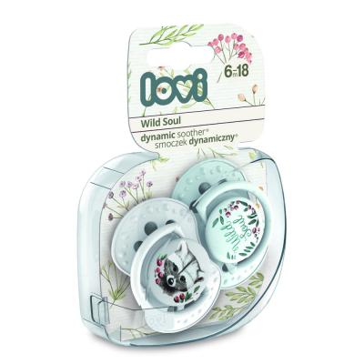 LOVI Wild Soul Dynamic Soother Boy 6-18m Cumlík pre deti 2 ks