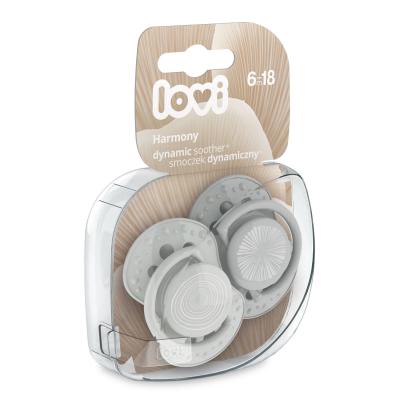 LOVI Harmony Dynamic Soother Boy 6-18m Cumlík pre deti 2 ks