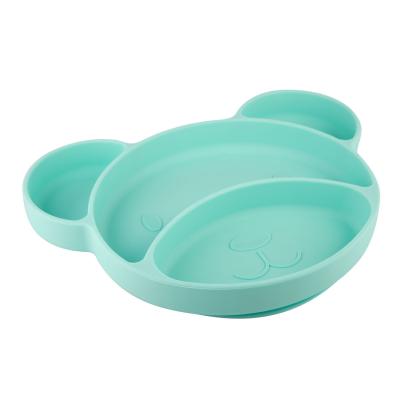 Canpol babies Silicone Suction Plate Turquoise Riad pre deti 500 ml