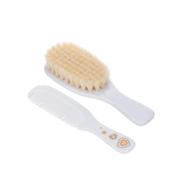 Canpol babies Newborn Baby Baby Brush With Comb Hearts Hrebeň na vlasy pre deti Set