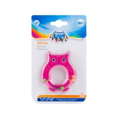 Canpol babies Rattle Owl Pink Hrkálka pre deti 1 ks