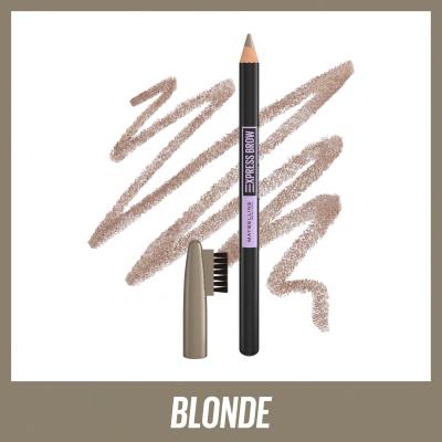 Maybelline Express Brow Shaping Pencil Ceruzka na obočie pre ženy 4,3 g Odtieň 02 Blonde