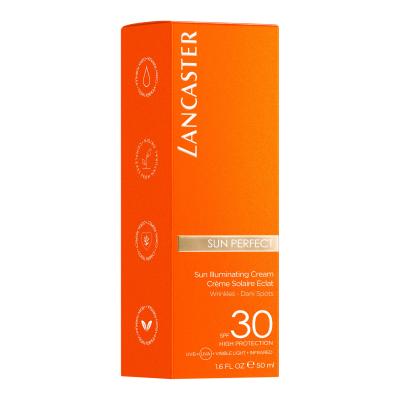 Lancaster Sun Perfect Sun Illuminating Cream SPF30 Opaľovací prípravok na tvár pre ženy 50 ml