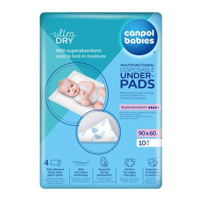 Canpol babies Ultra Dry Multifunctional Disposable Underpads Prebaľovacia podložka pre ženy 10 ks