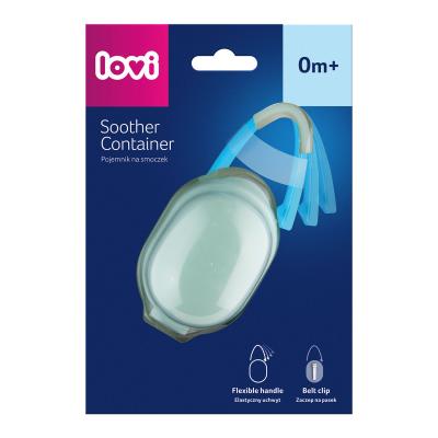 LOVI Soother Container Mint Púzdro na cumlík pre deti 1 ks