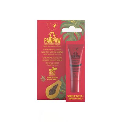 Dr. PAWPAW Balm Tinted Ultimate Red Balzam na pery pre ženy 10 ml