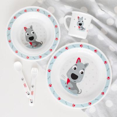 Canpol babies Cute Animals Dinner Set Dog Riad pre deti Set