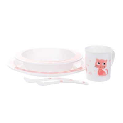 Canpol babies Cute Animals Dinner Set Cat Riad pre deti Set