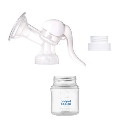 Canpol babies Basic Care Manual Breast Pump Odsávačka mlieka pre ženy 1 ks