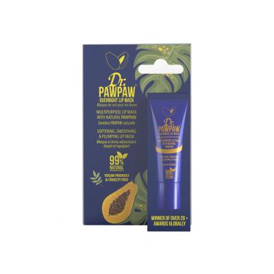 Dr. PAWPAW Overnight Lip Mask Balzam na pery pre ženy 10 ml