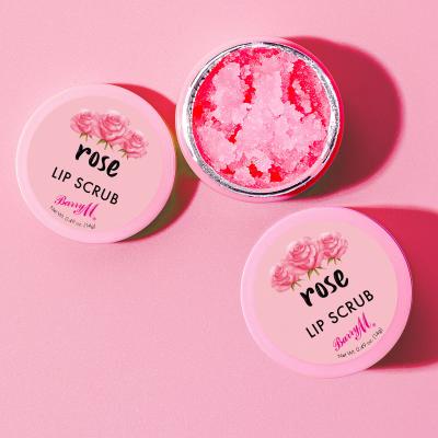 Barry M Lip Scrub Rose Peeling pre ženy 14 g