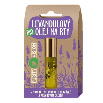 Purity Vision Lavender Bio Lip Oil Olej na pery 10 ml