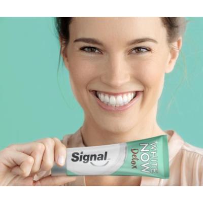 Signal White Now Detox Coconut &amp; Clay Zubná pasta 75 ml