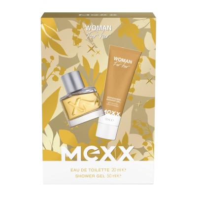 Mexx Woman Darčeková kazeta toaletná voda 20 ml + sprchovací gél 50ml